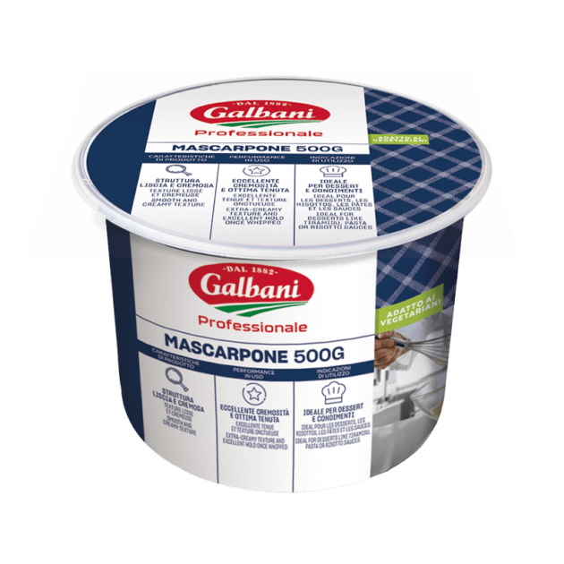 Mascarpone | Pot 500gr | Lactalis Foodservice